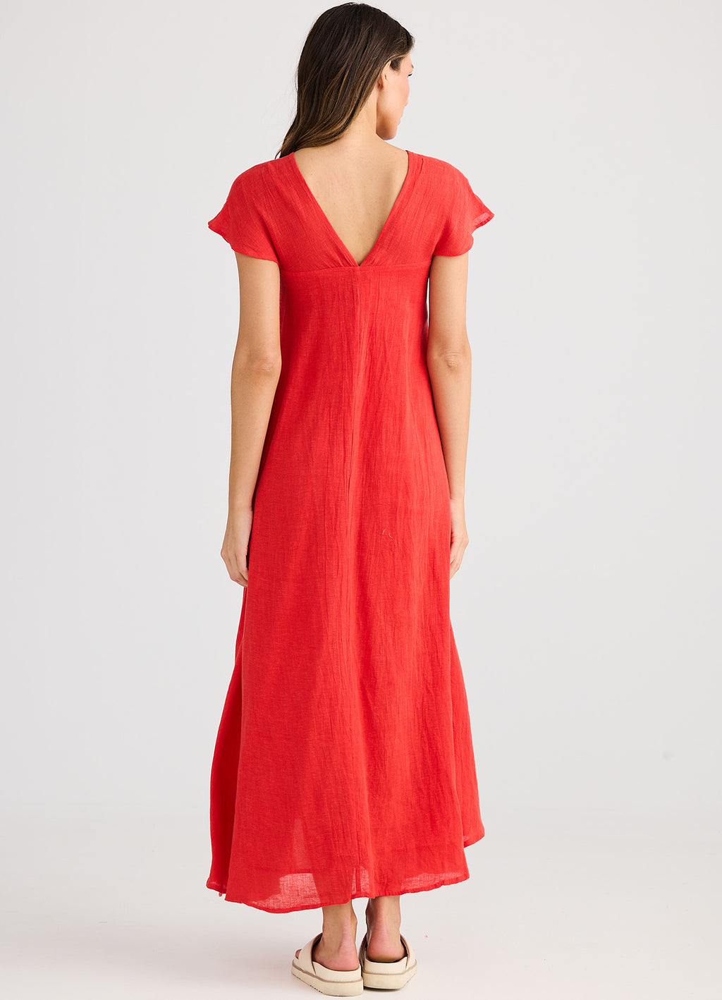 Sail Away Dress : Red