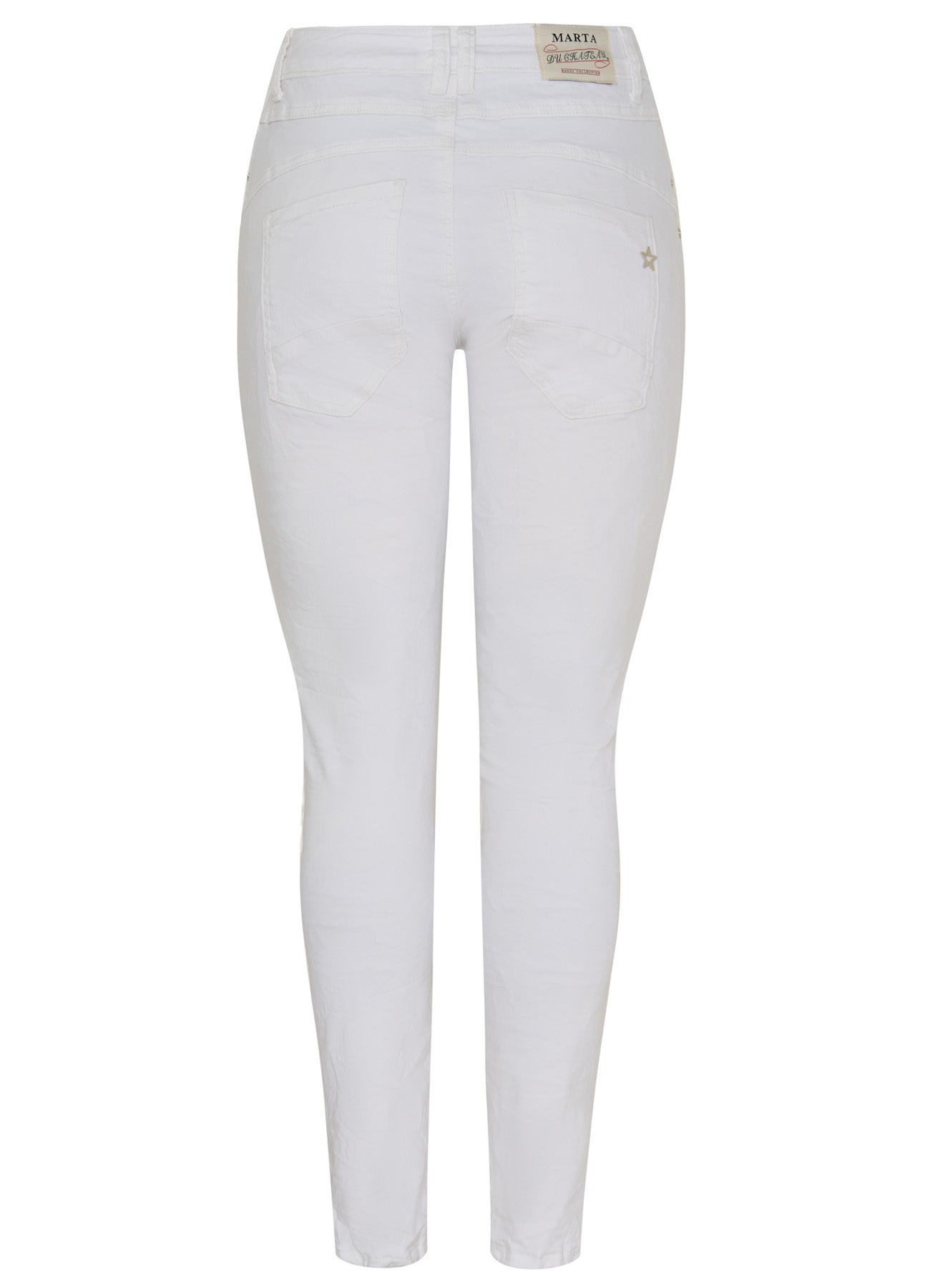 Emma 2563-11 Jeans : White