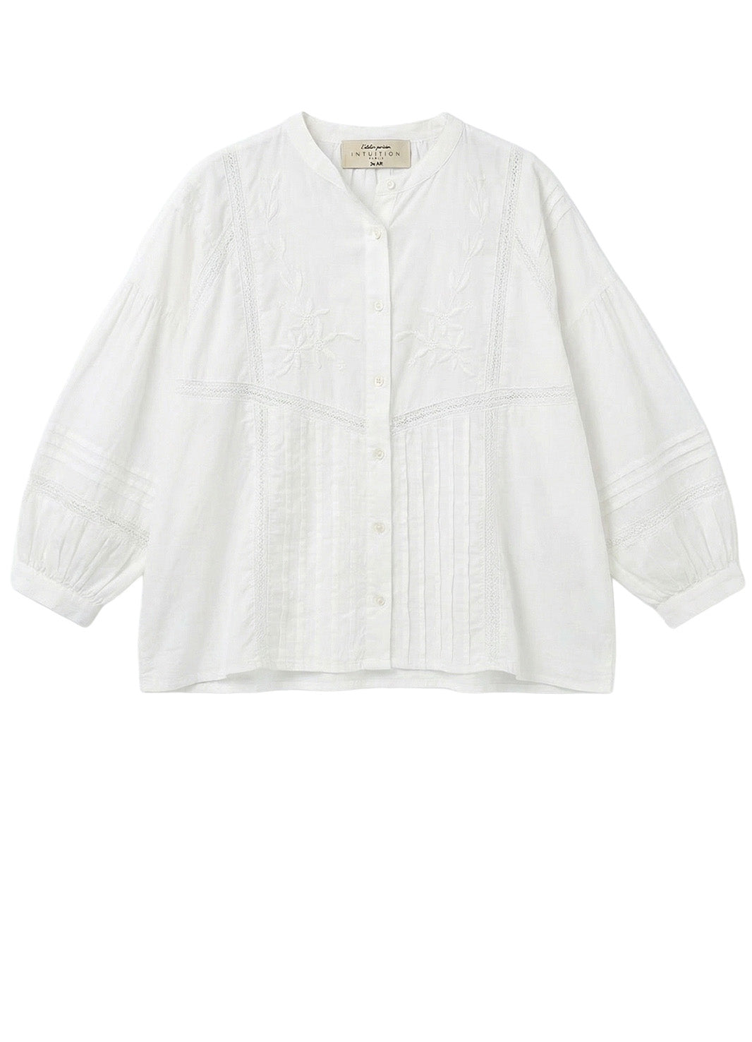 Blouse : Blanc