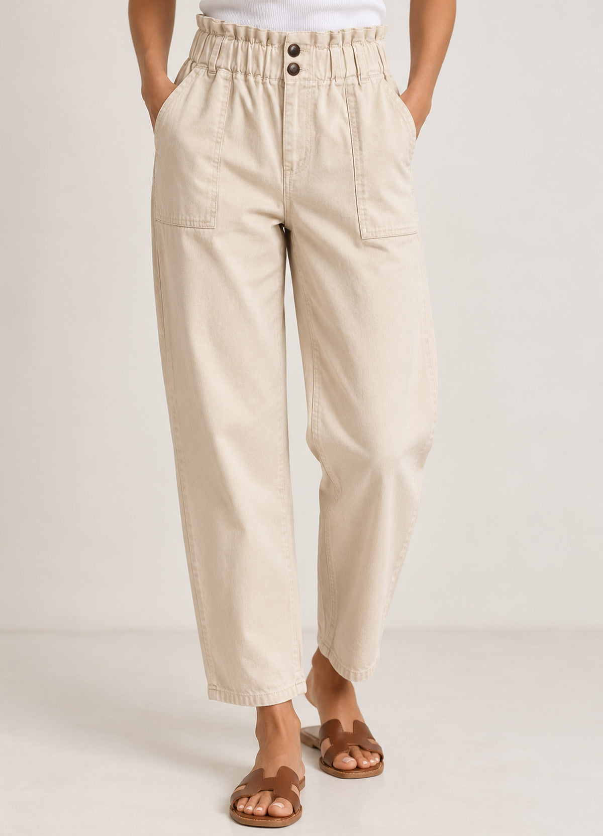 Pant : Burro(Ecru)