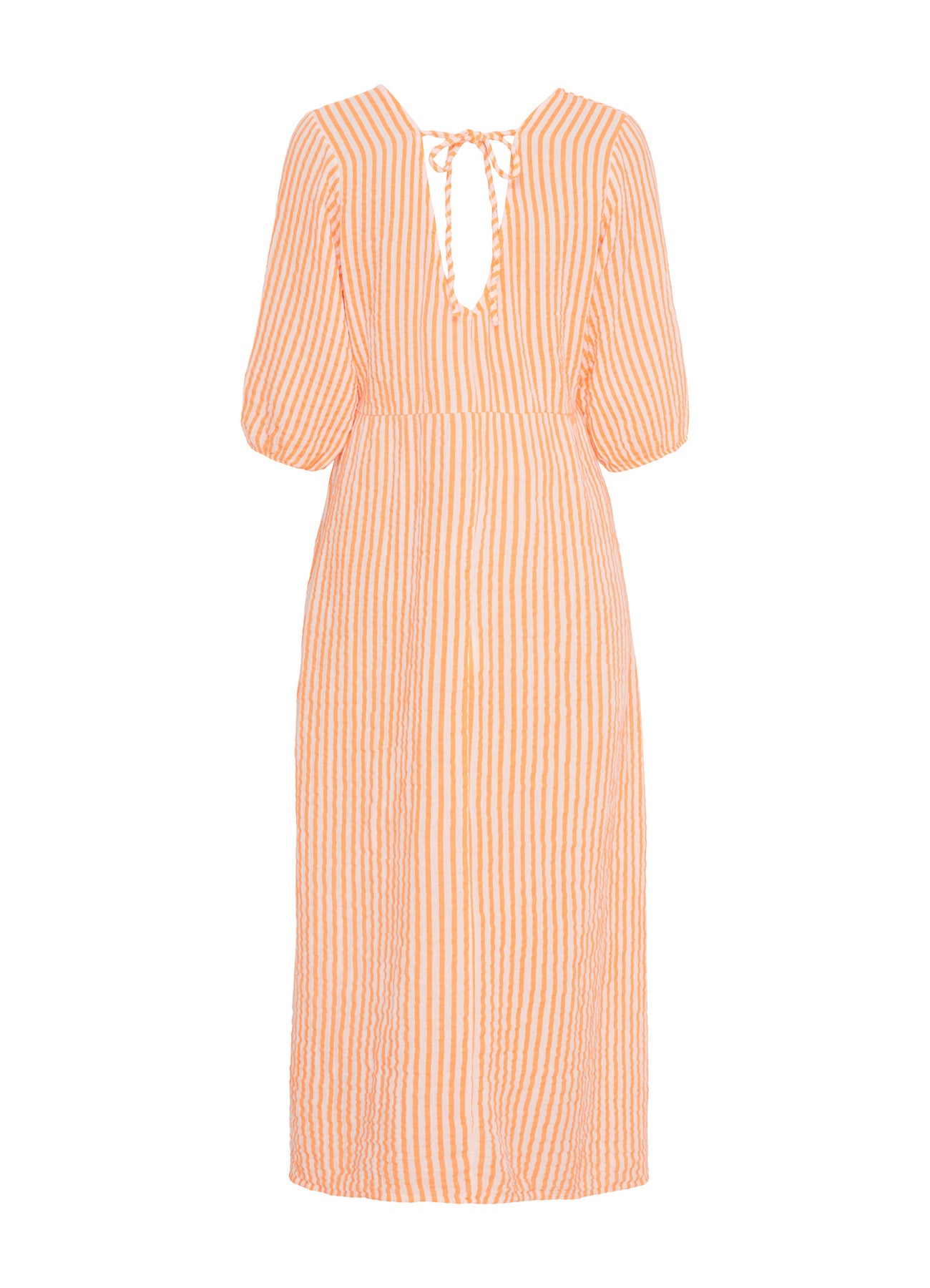 Amaris Dress : Orange Fluo