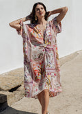 Kaftan : Multicolor