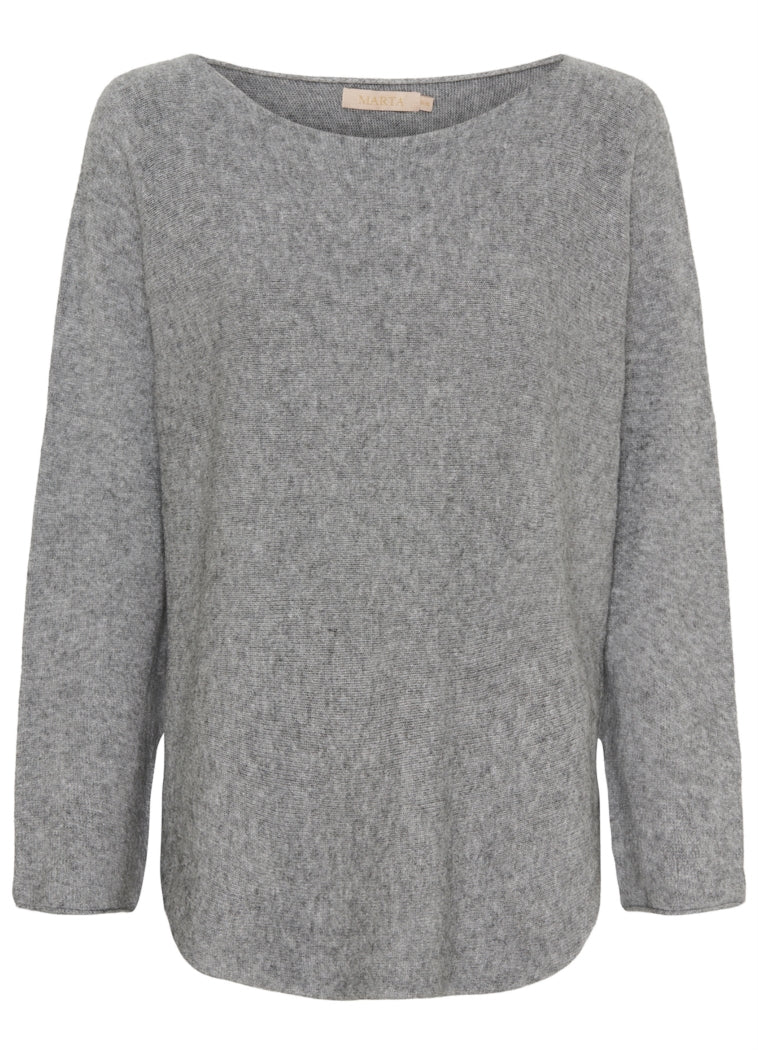 Dagmar Knit : Medium Grey2002