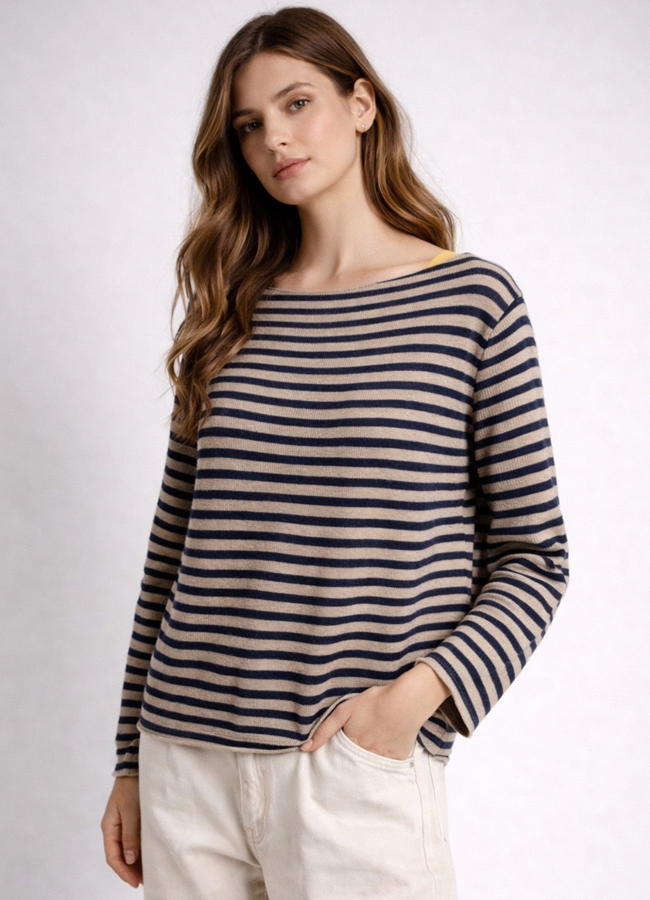 Cashmere : Choco/Blanc