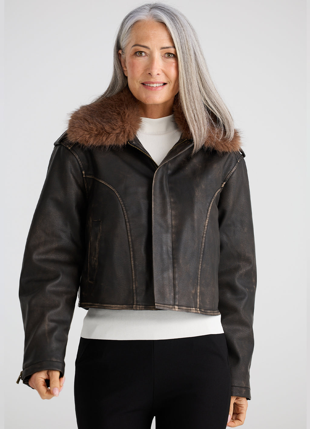 Rowan Jacket : Dark Brown