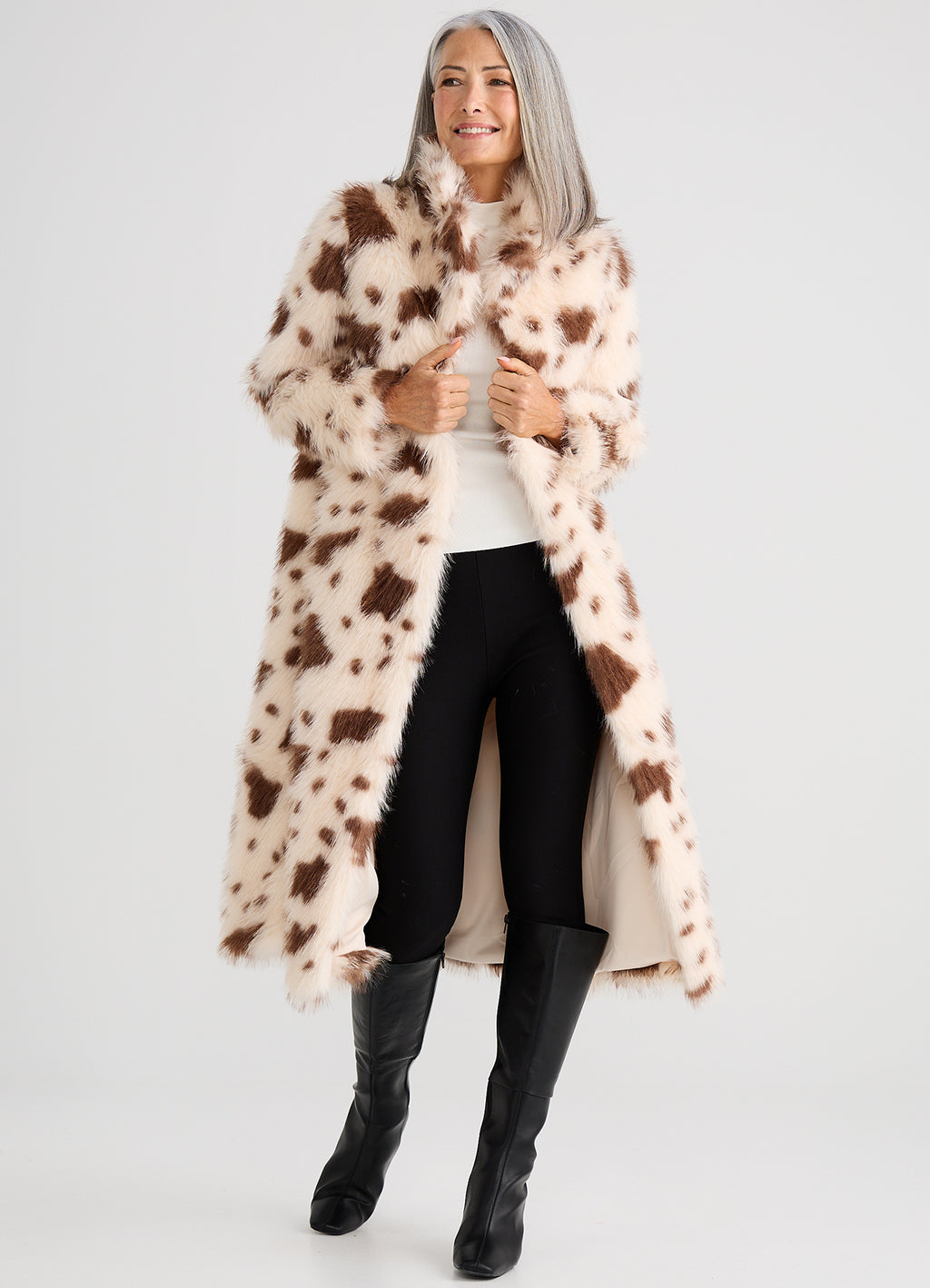 New York Coat : Cow