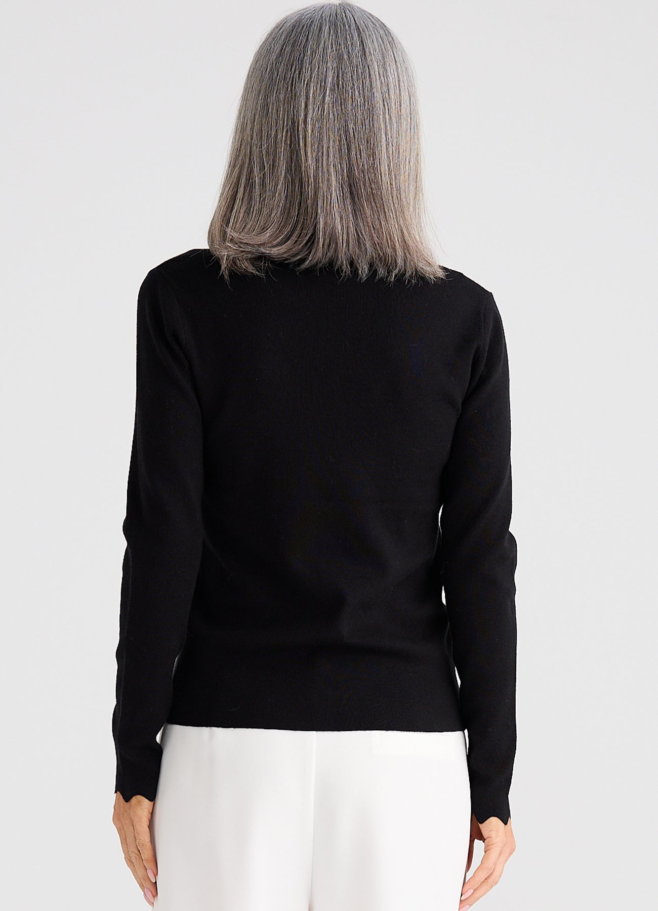 Jaden Knit Top : Black