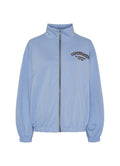 Mdcnete Cardigan : Sky Blue/Brown