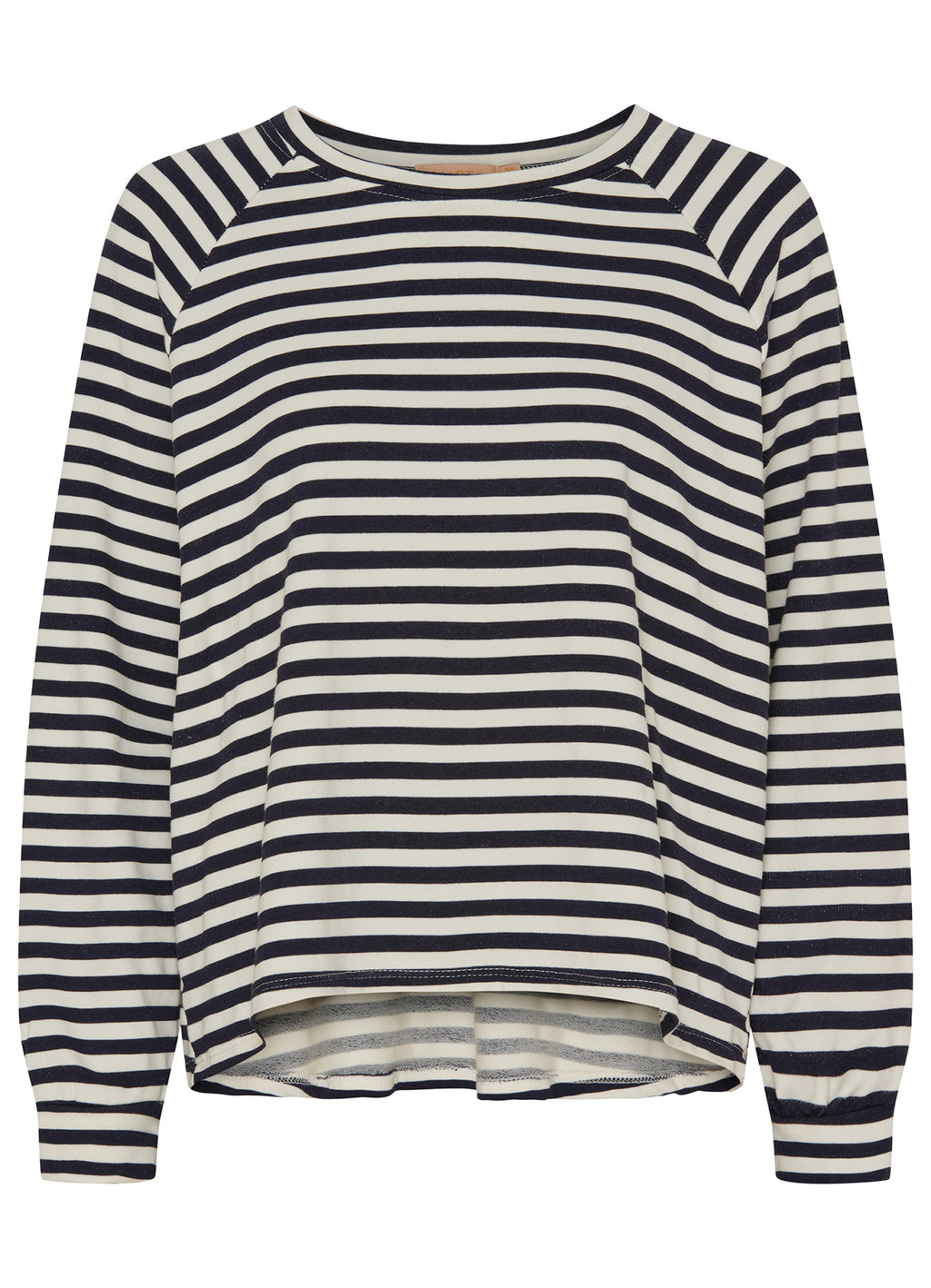 Wilma Blouse : Navy/White
