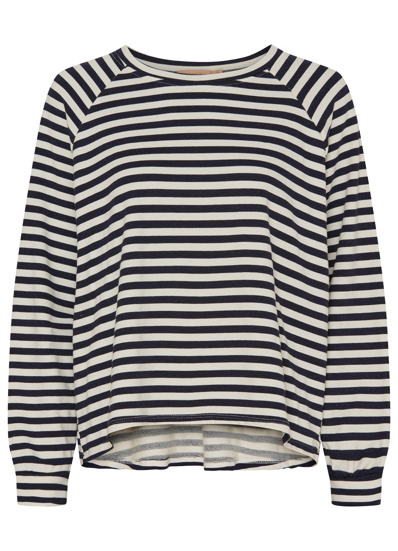 Wilma Blouse : Navy/White
