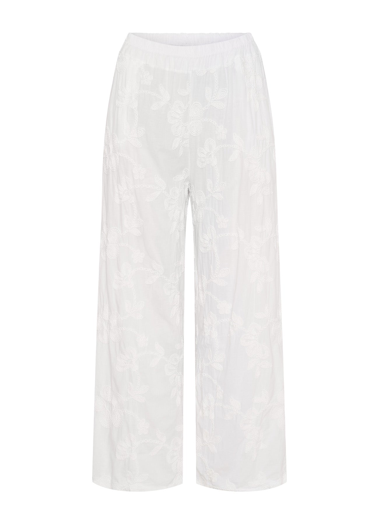 Amira Pants : White