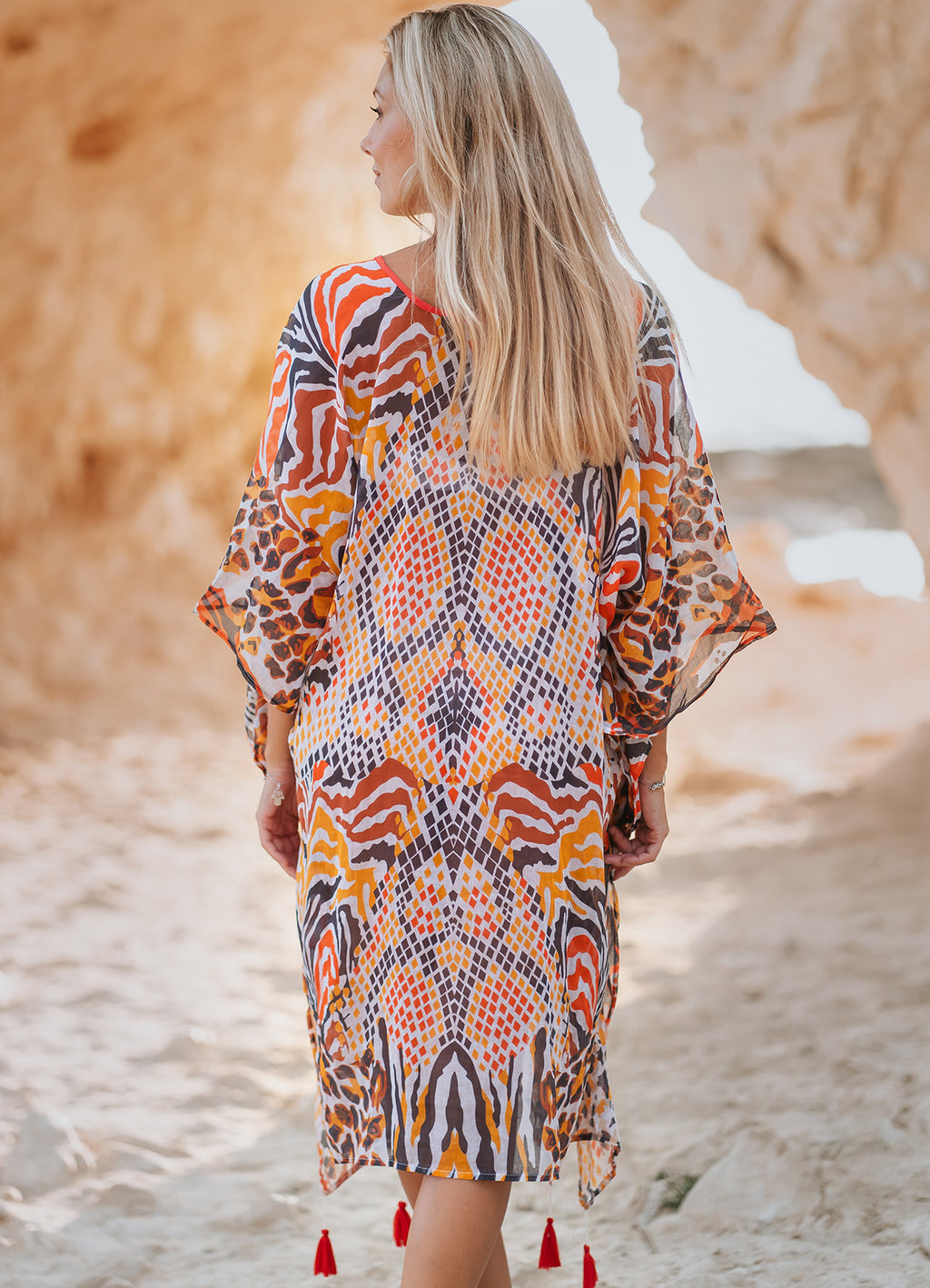 Poncho : Print