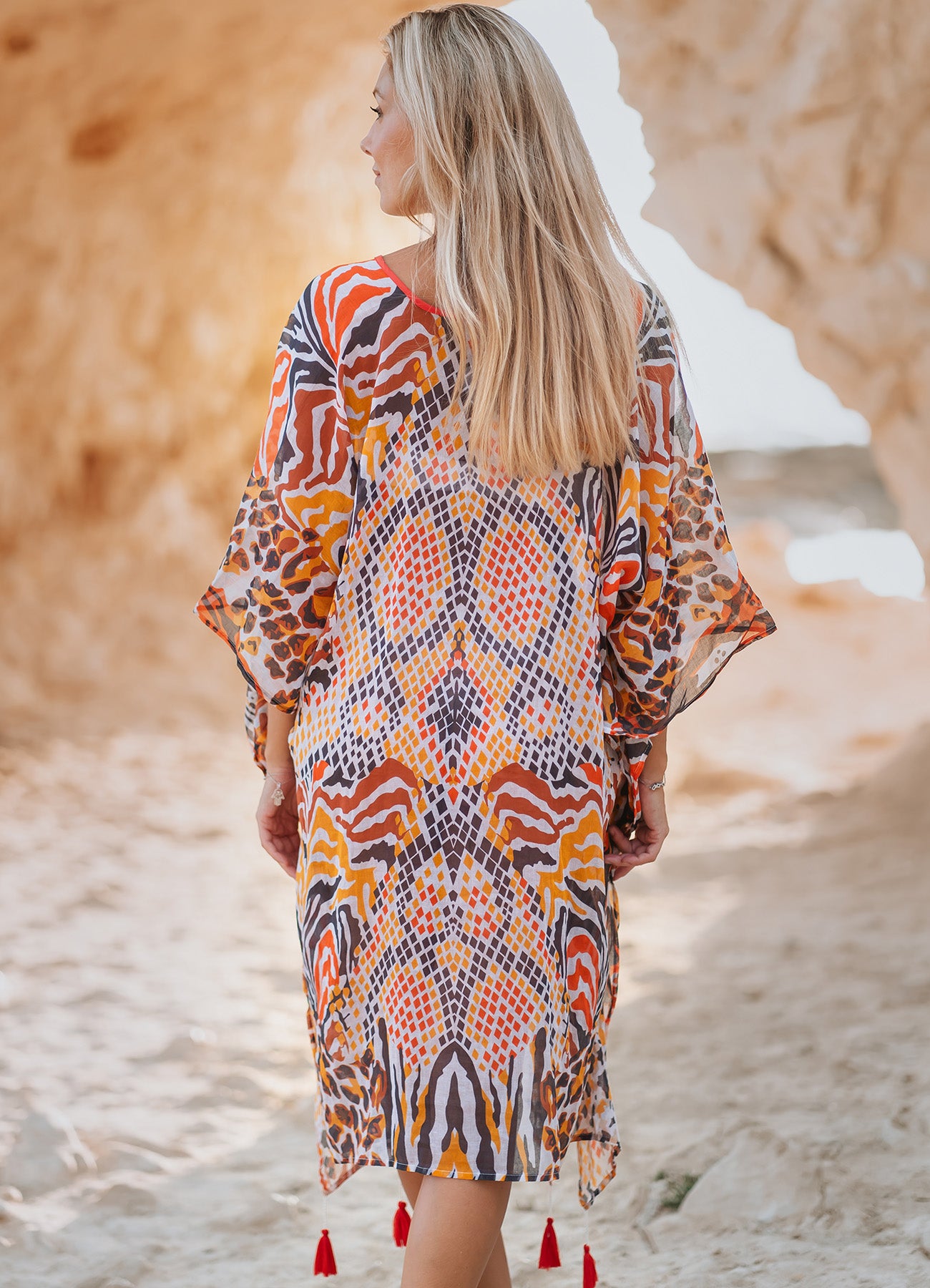Poncho : Print