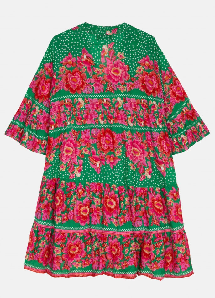 Hawai Verde Short Dress : Green
