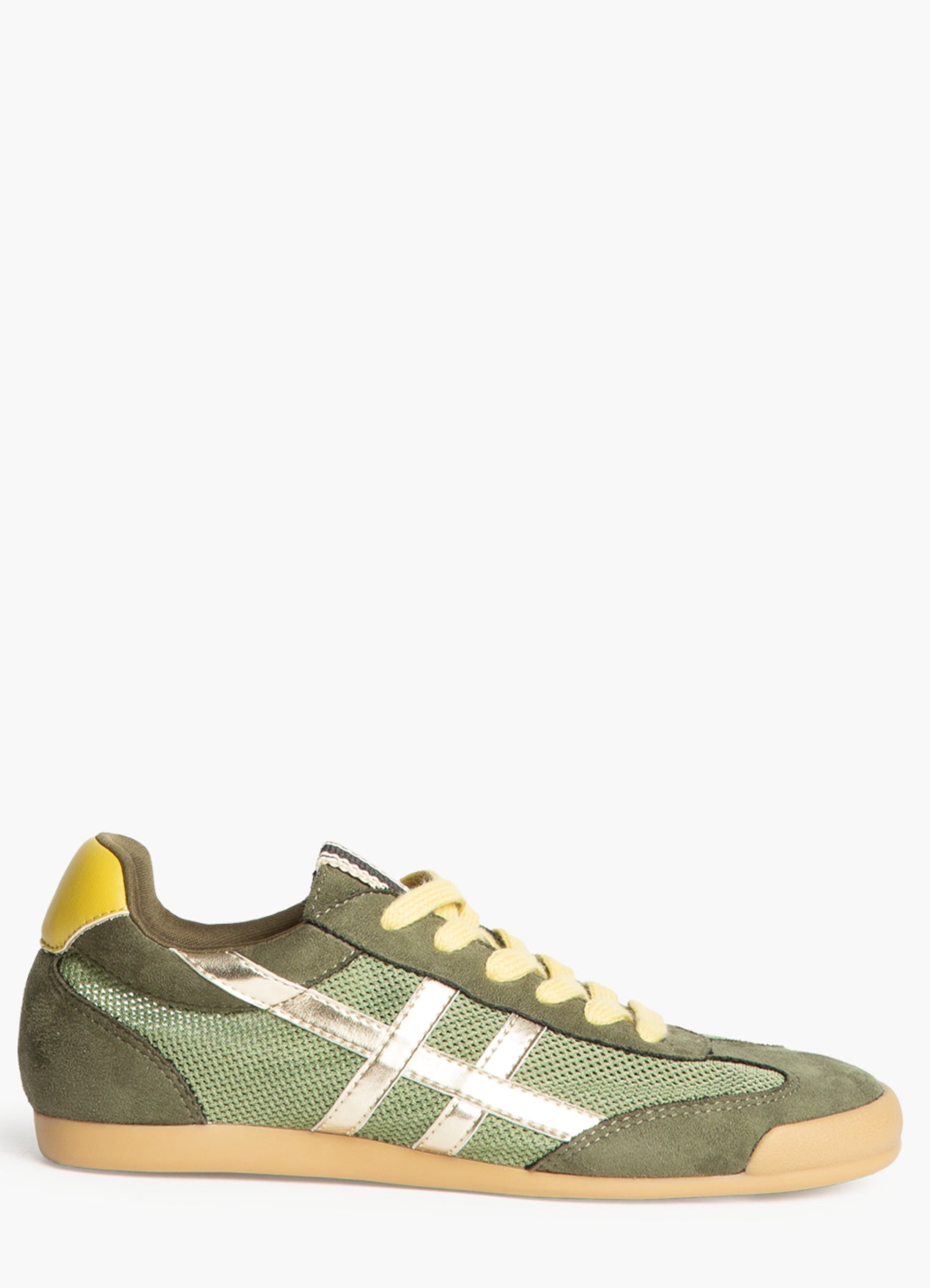 Sneakers : Khaki/Gold