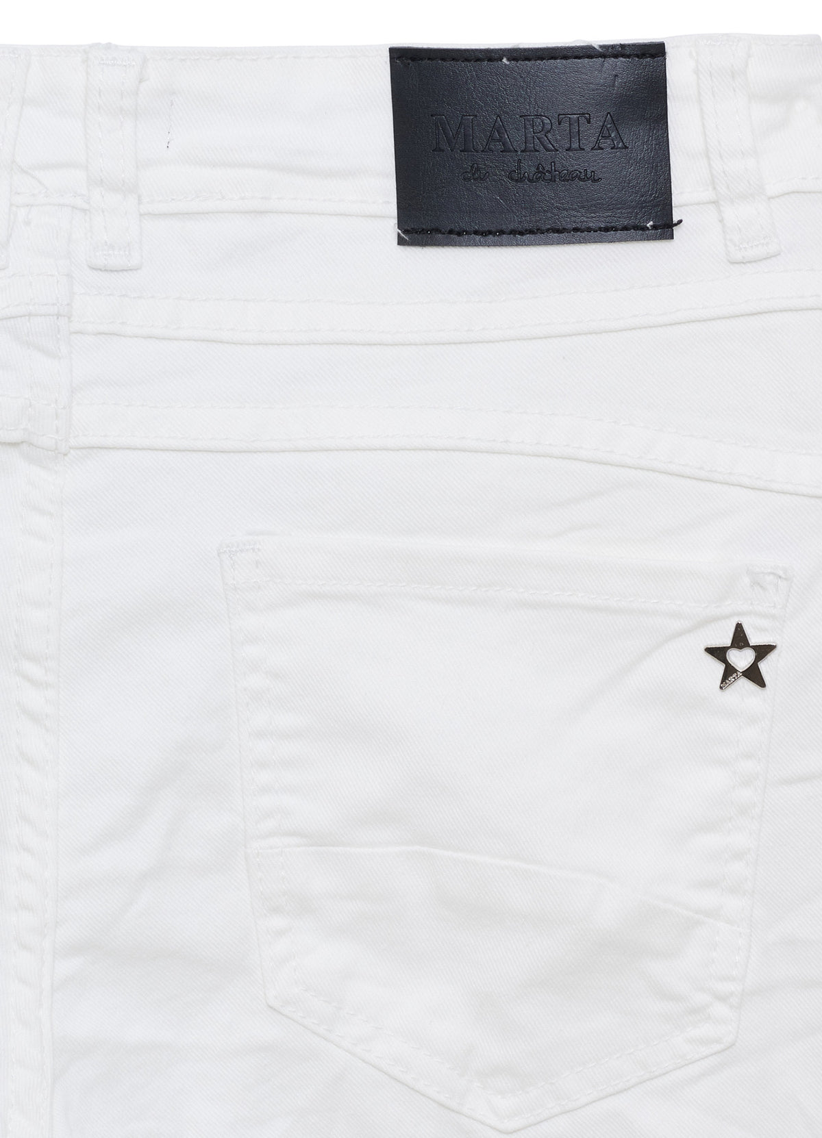 Mdcnora Jeans : White
