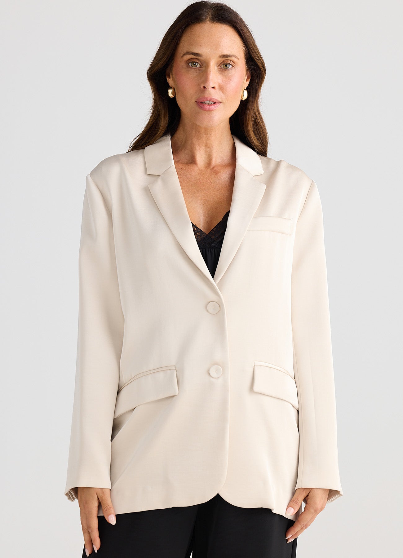 Astrid Blazer : Oyster