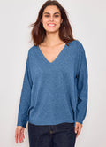 Pull Col V Oversize : Jean