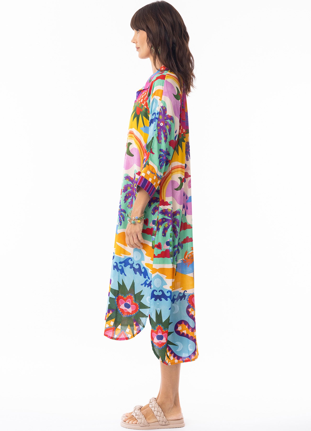 Briana Dress Shirt : Print