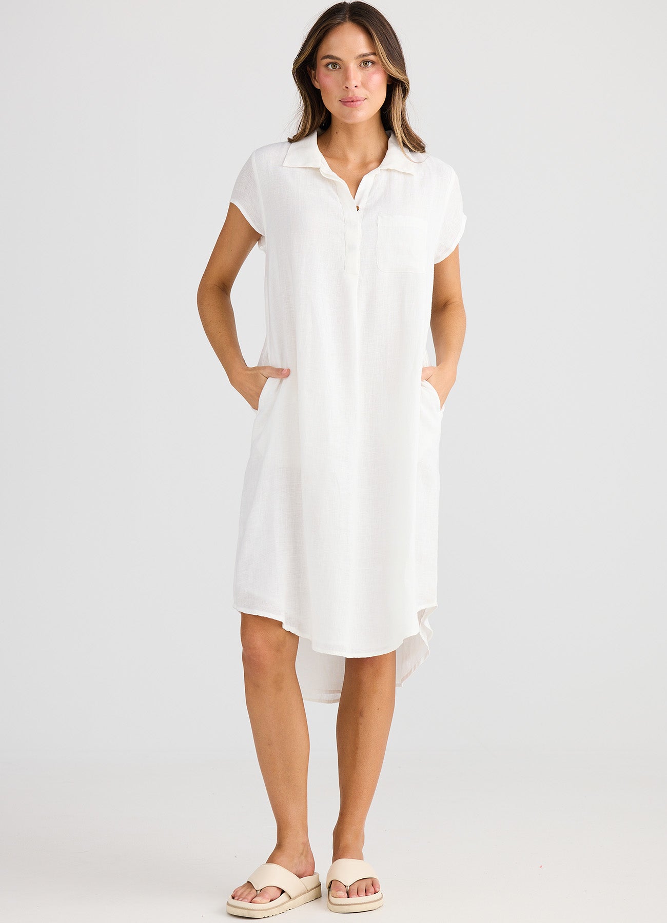 Ahoy Tunic : White