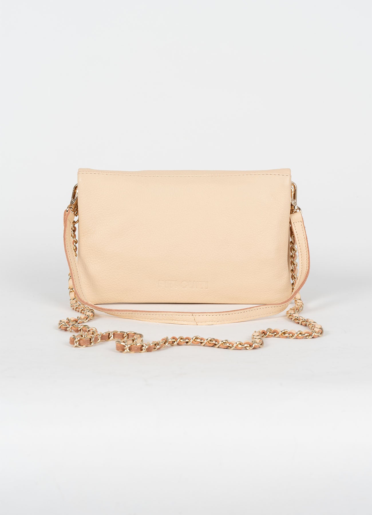 Leather Peach Bag : Peach