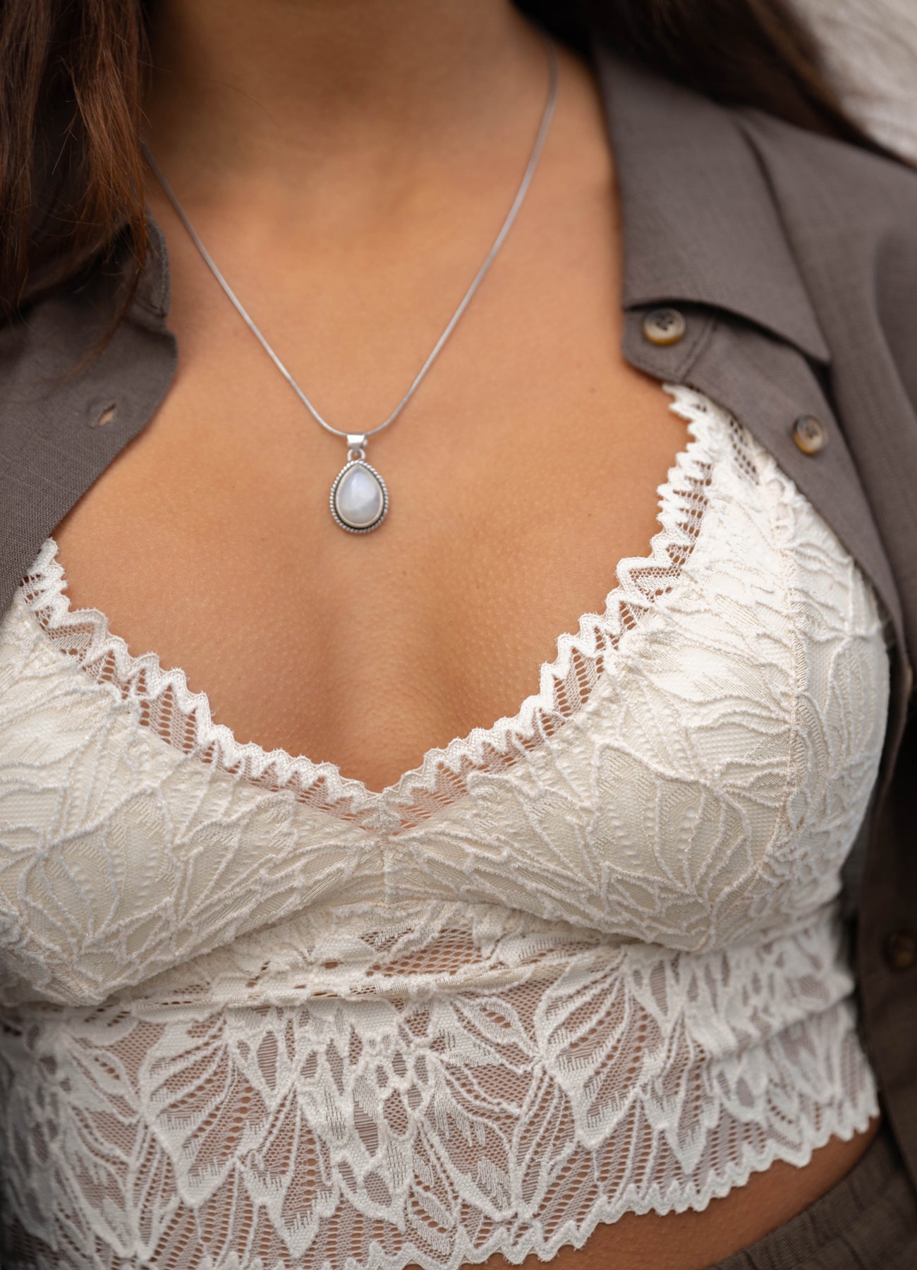 Lina Bralette : Light Beige