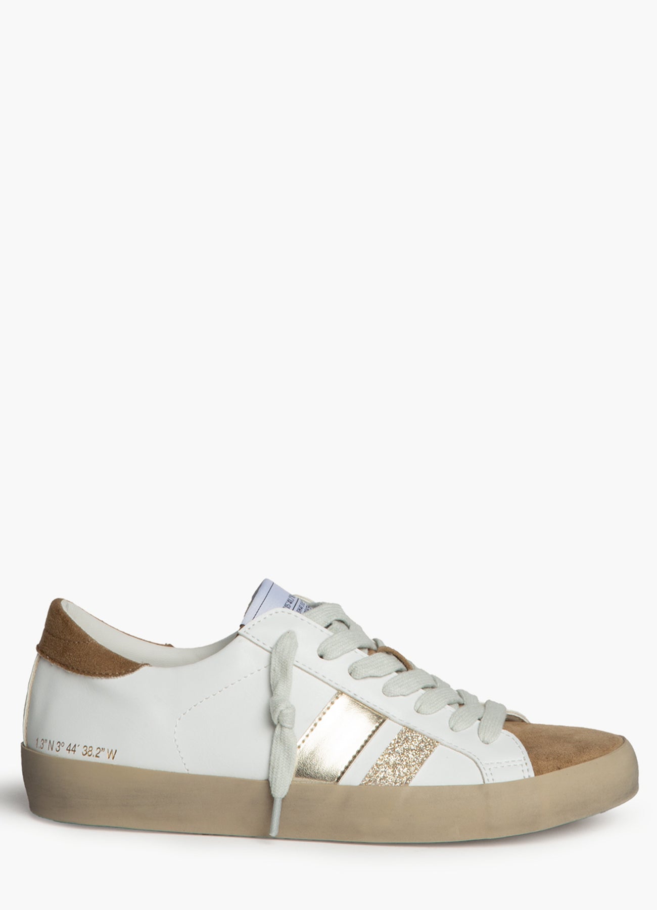 Sneakers : Camel/Gold