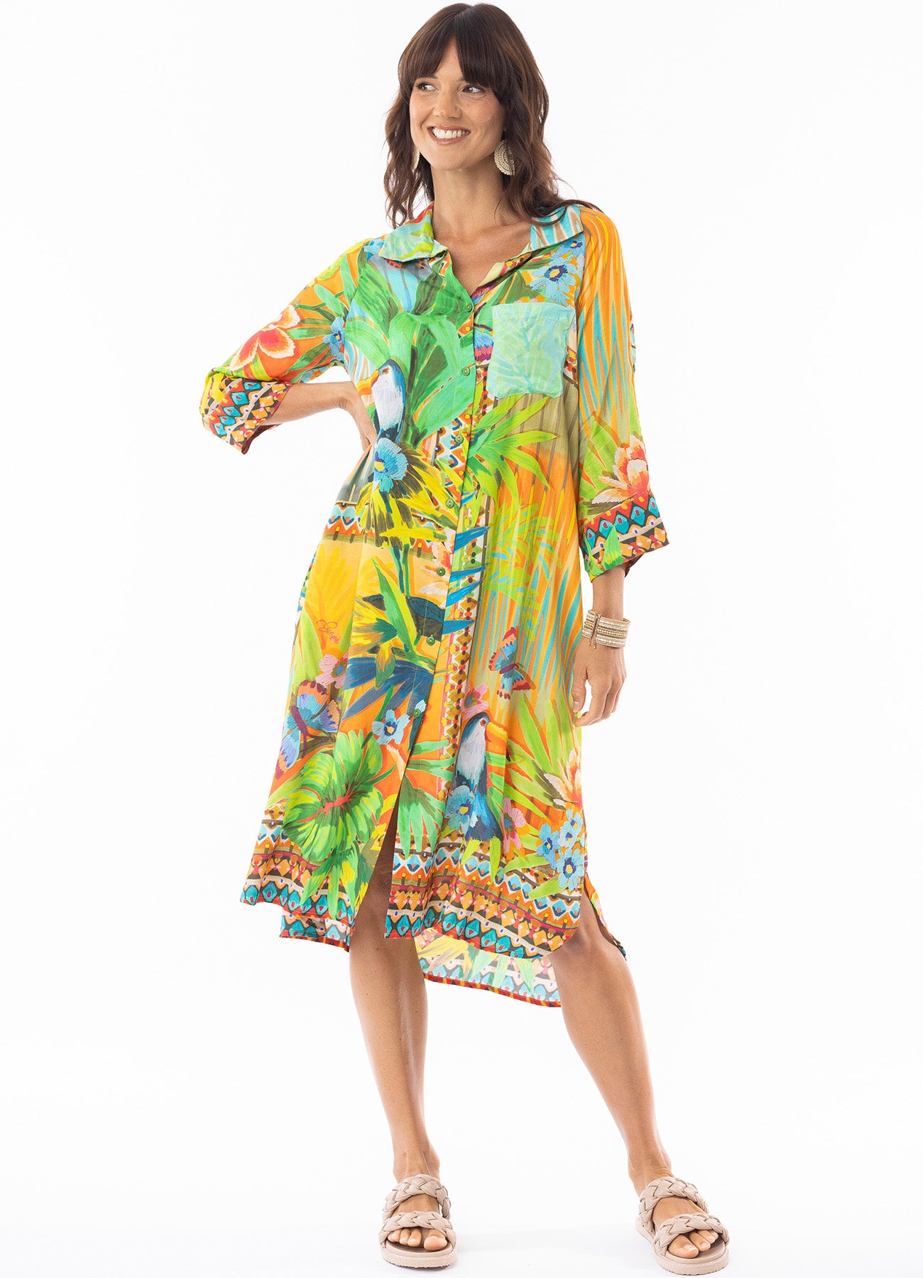 Georgia Dress Shirt : Print