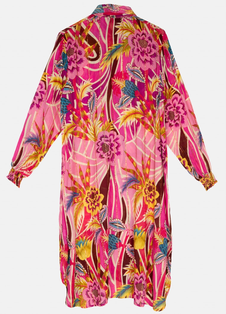 Positano Rosa Long Blouse : Pink