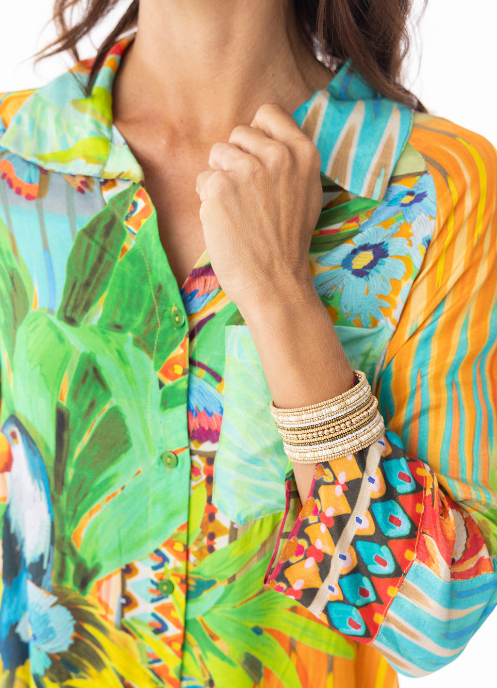 Georgia Dress Shirt : Print