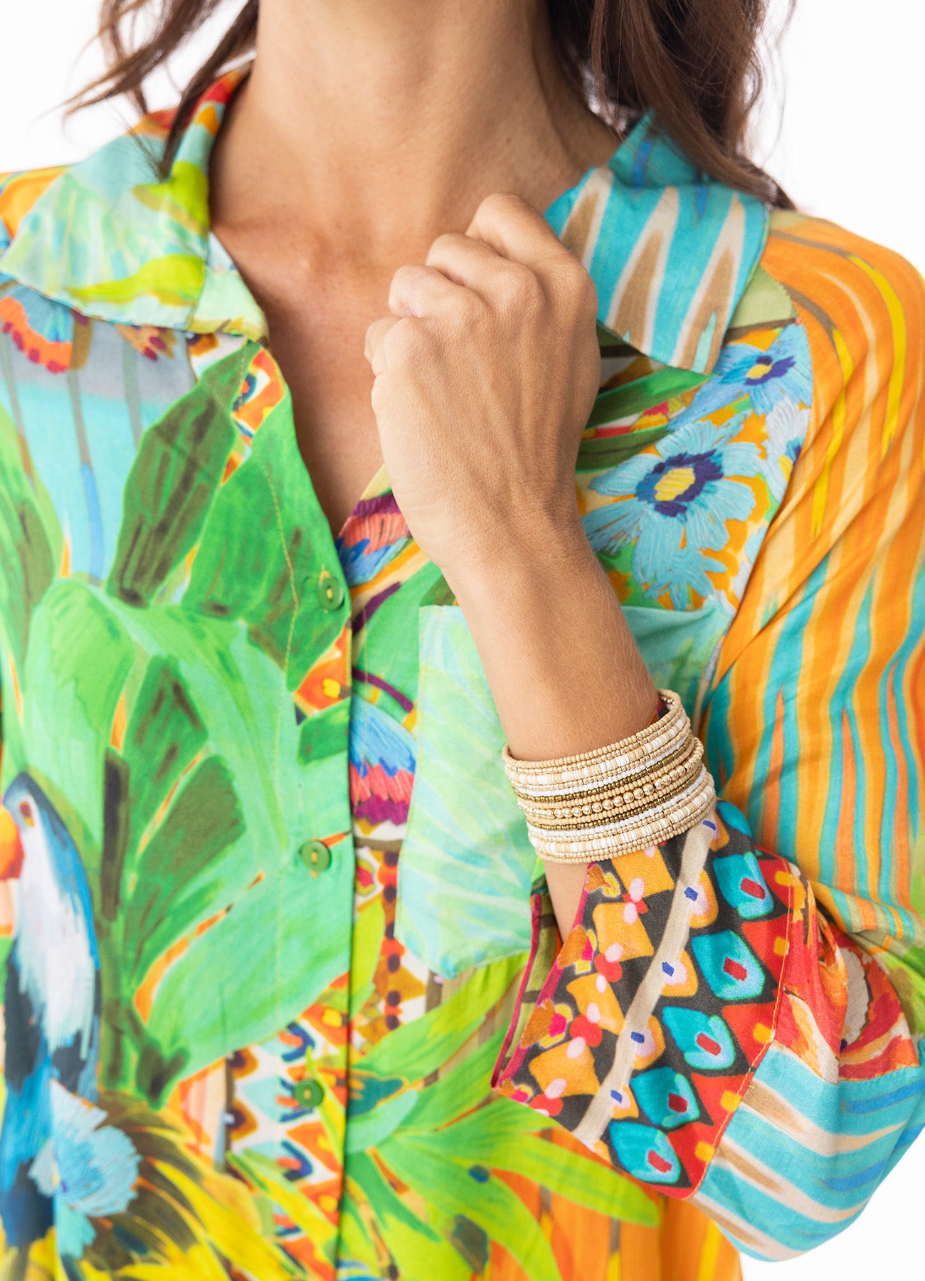 Georgia Dress Shirt : Print