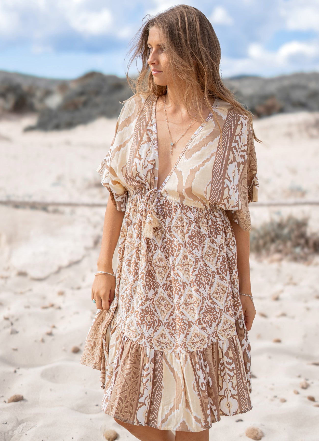 Dress Mio Sun Natural Multi : Natural