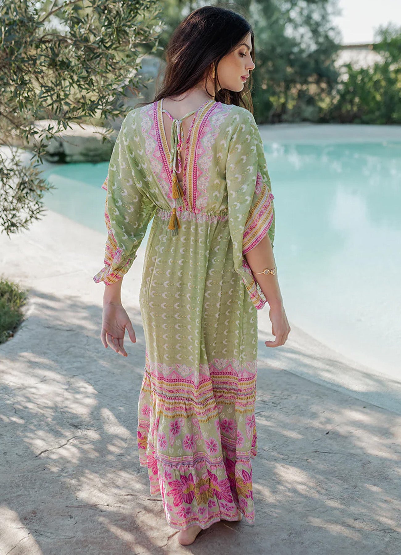 Long Dress : Green