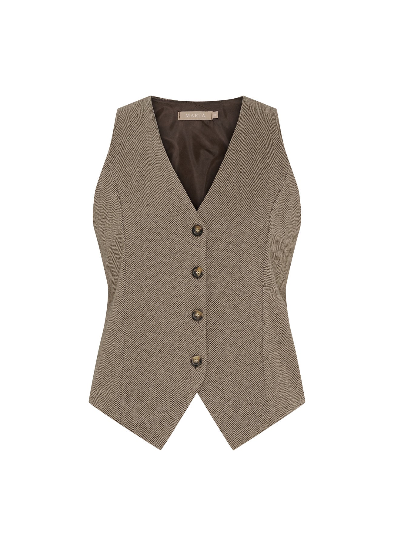 Mdcrainey Vest : Brown4