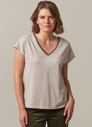 Tee/Shirt : Beige