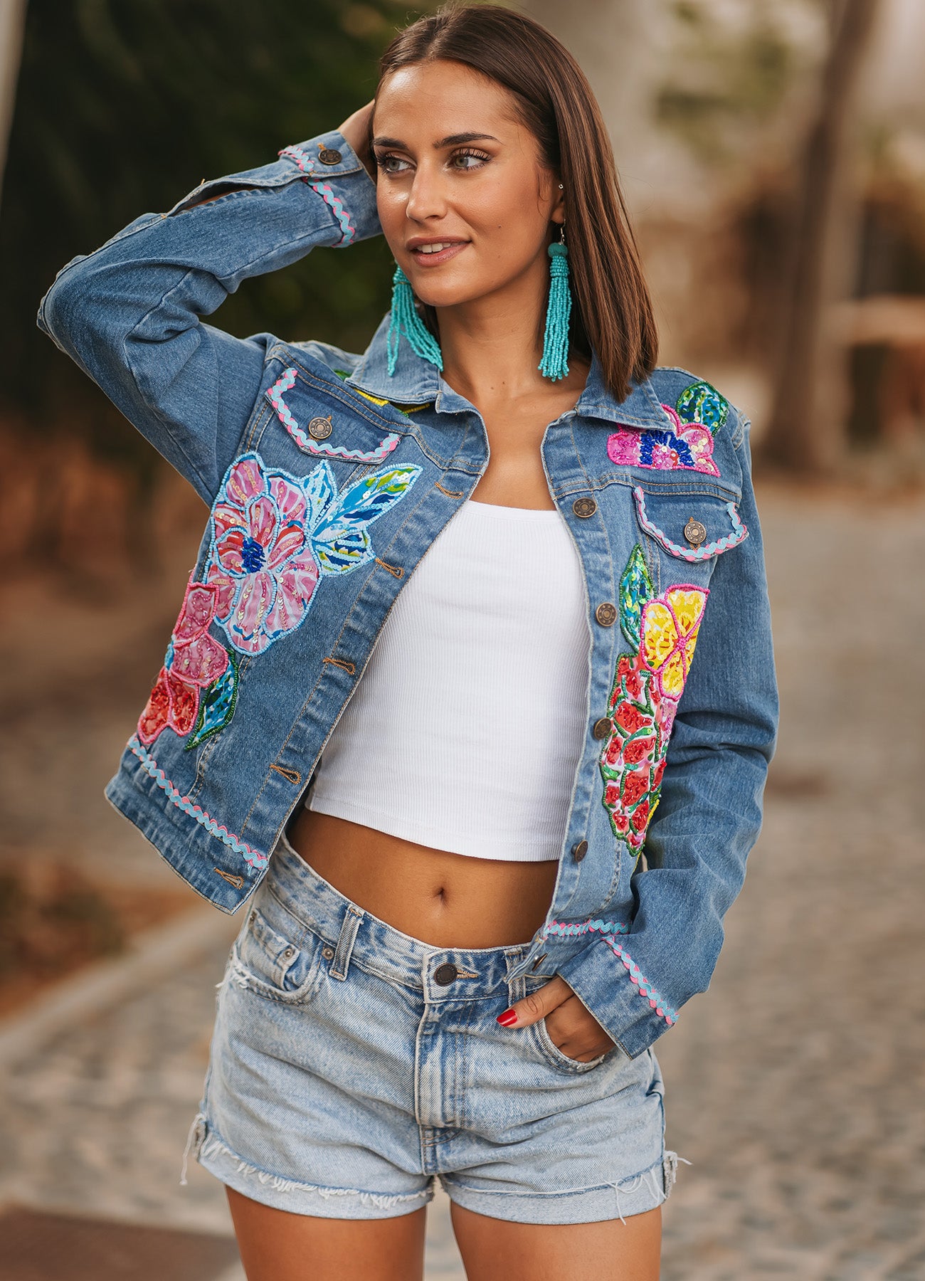 Jacket : Denim