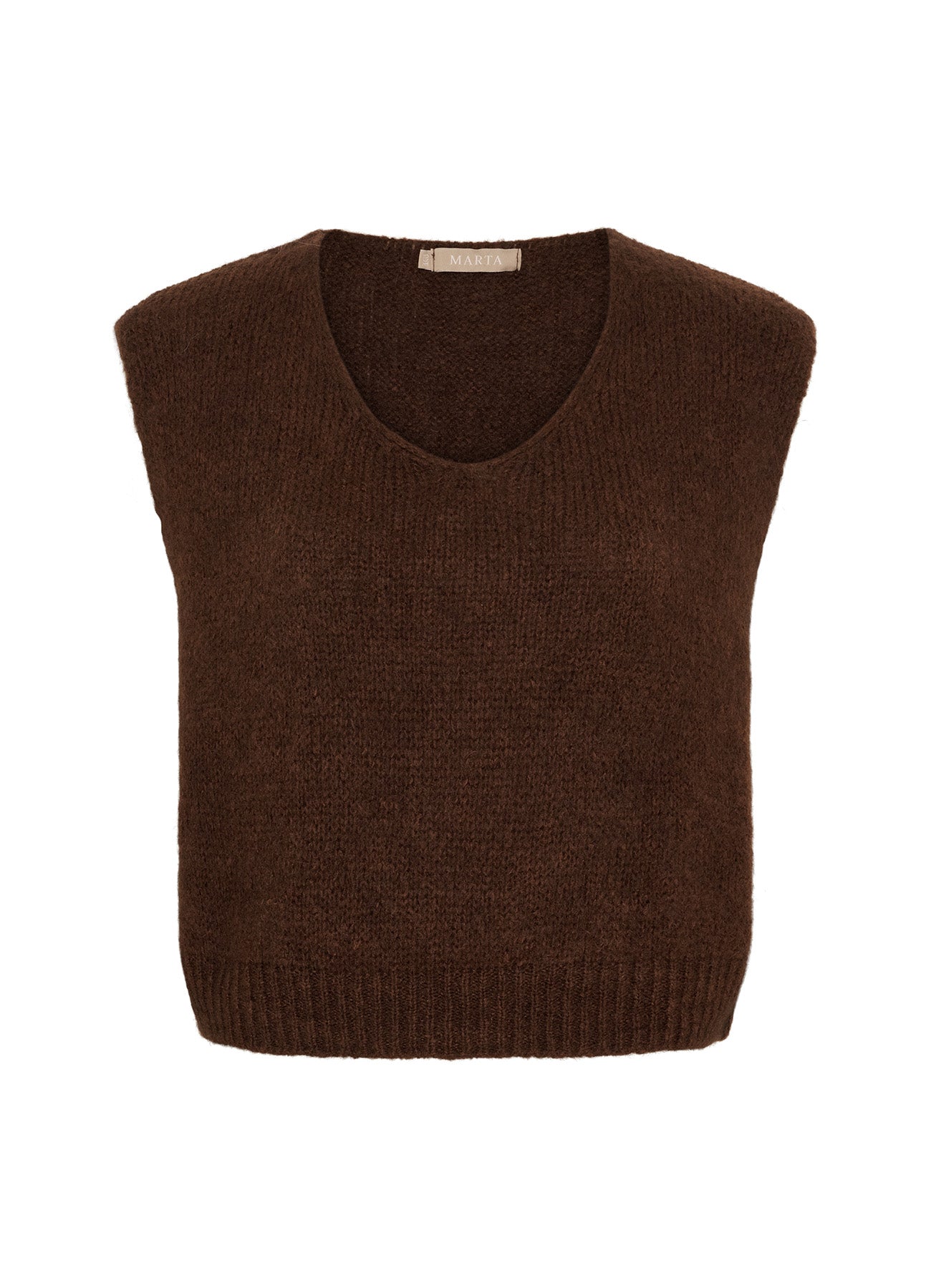 Mdcmarlene Vest : Chocolate 21525