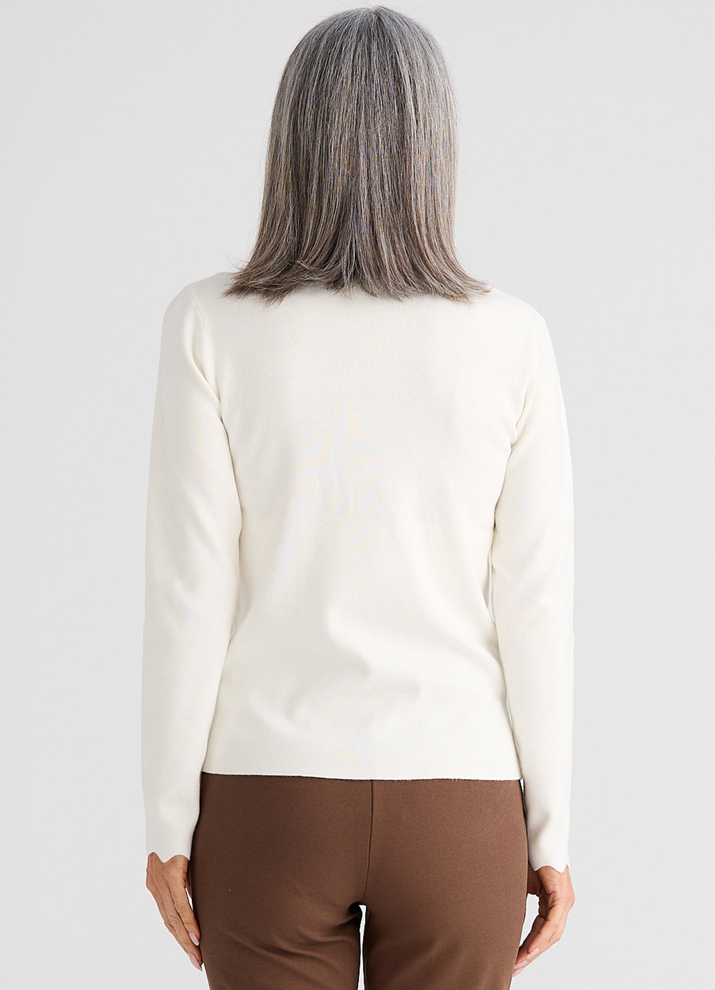 Jaden Knit Top : Cream