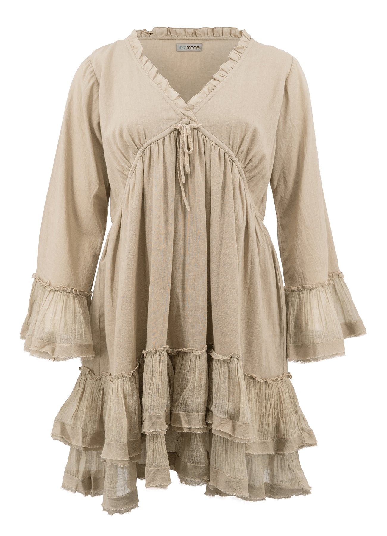 Short Dress Luna Taupe : Taupe