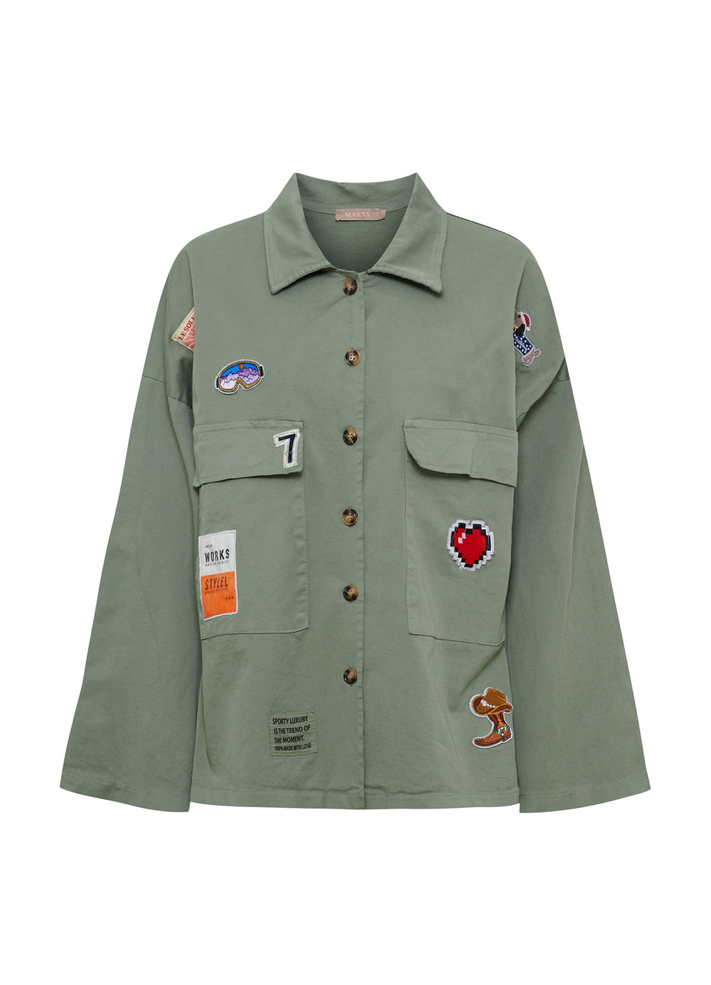 Mdcqastoria Jacket : Military1011