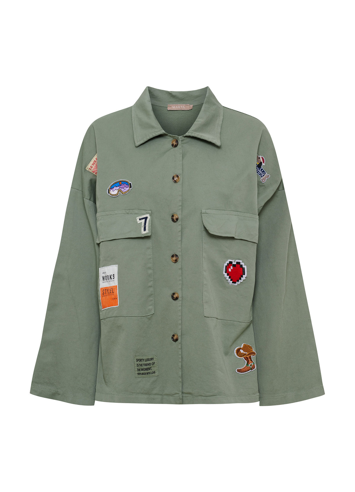 Mdcqastoria Jacket : Military1011