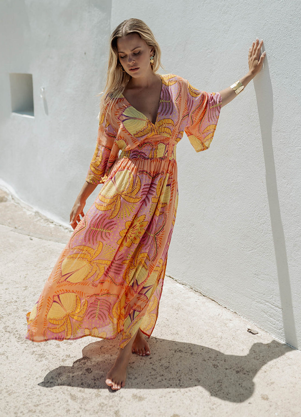 Long Dress : Yellow
