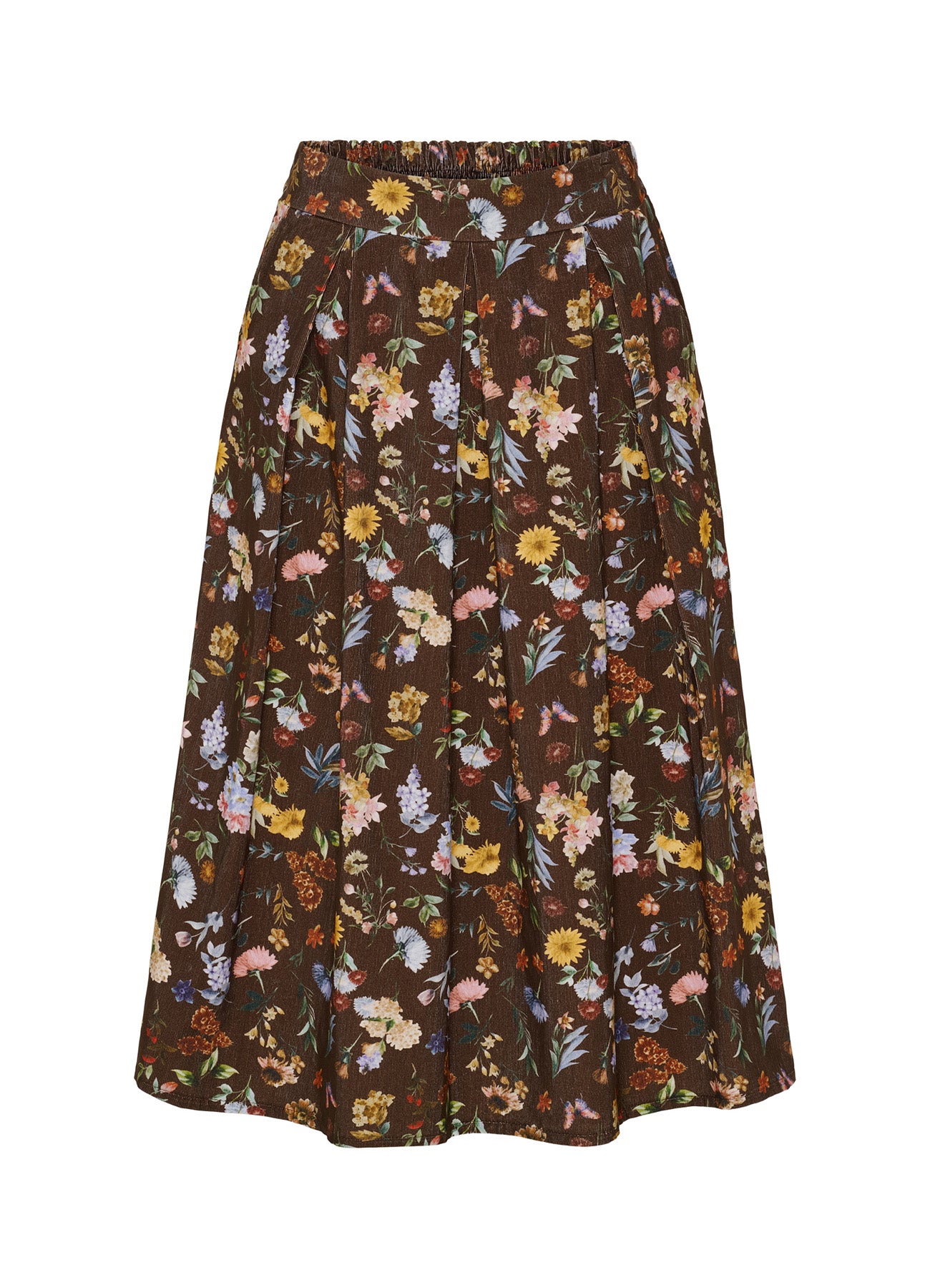 Mdcciela Skirt : Brown Print