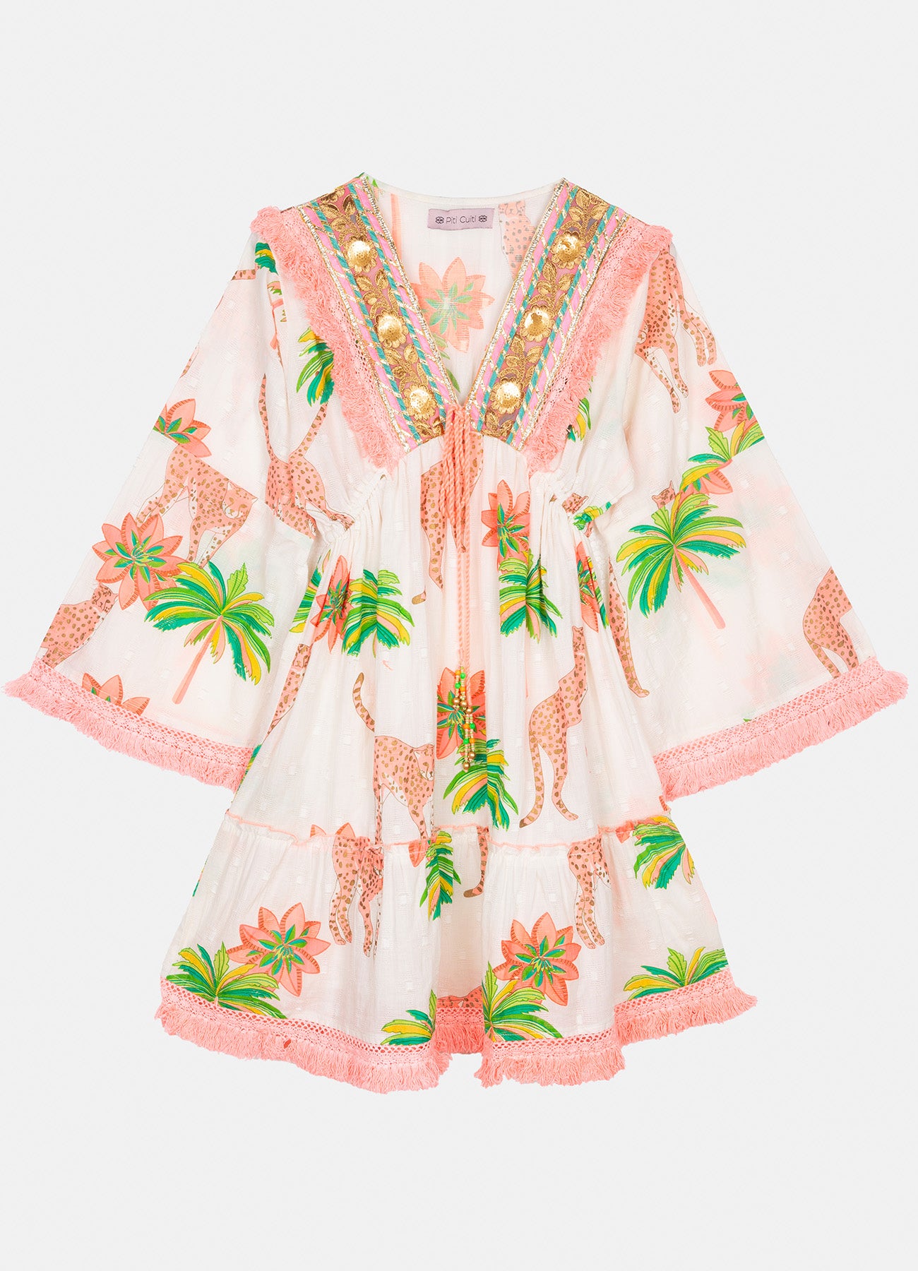 Namibia Short Dress : Multi