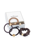 Hair Ties In Box - The Chocolate Box : None