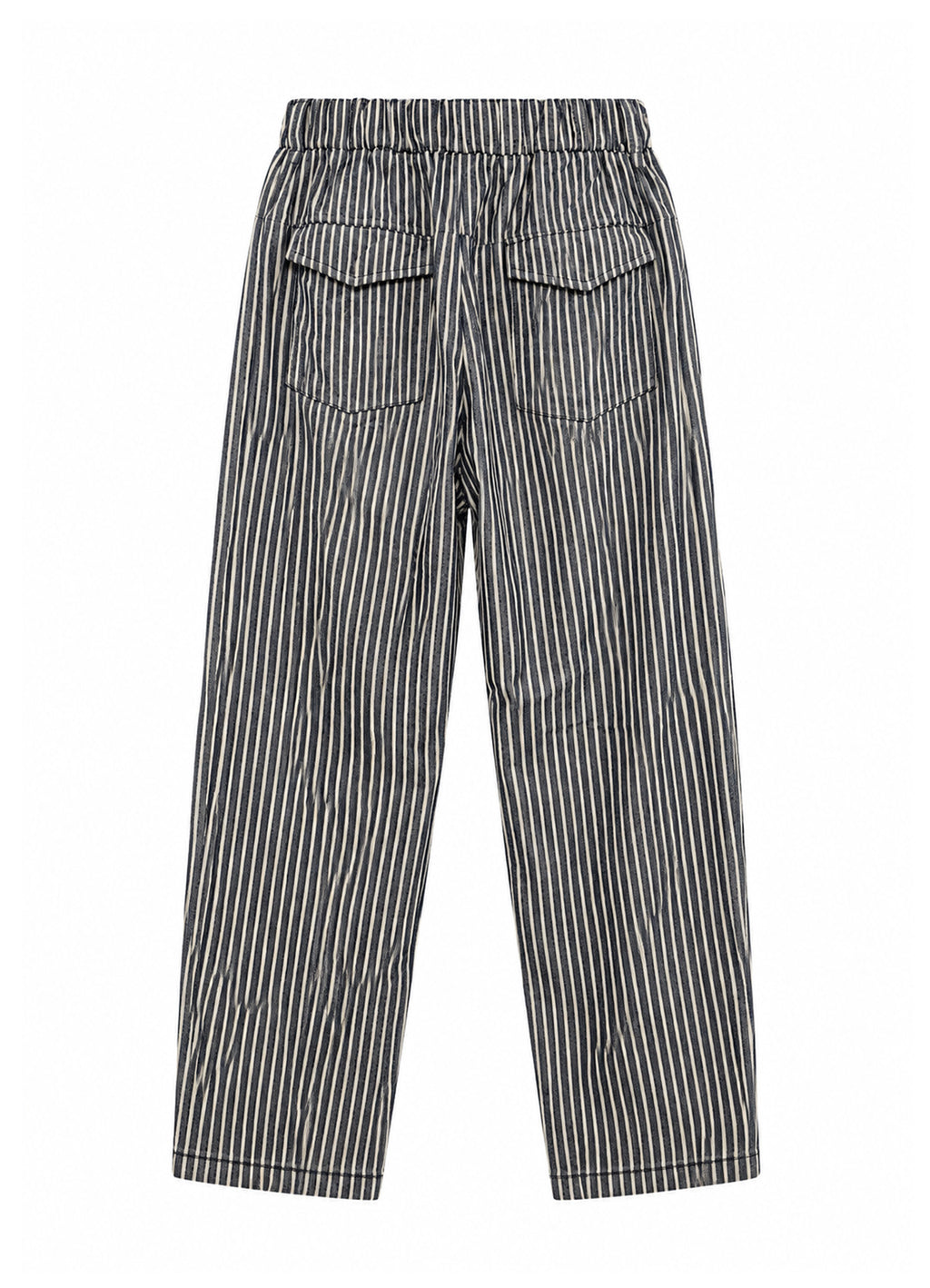 Pant : Navy/White