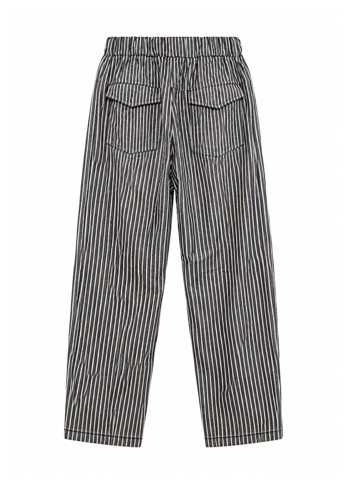 Pant : Navy/White
