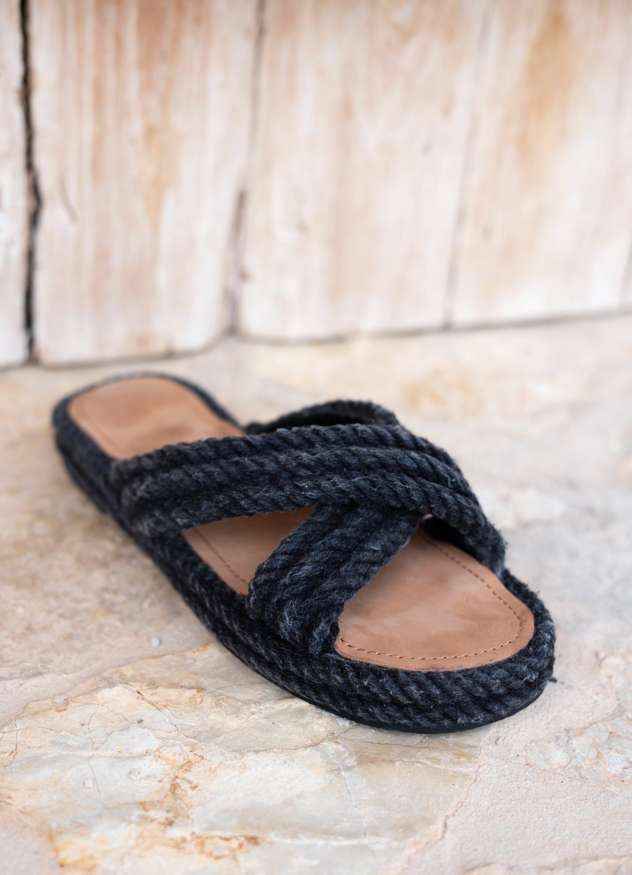 Sandal Rope Path Black : Black