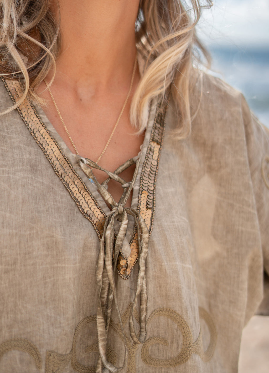 Tunic Golden Flo Taupe : Taupe