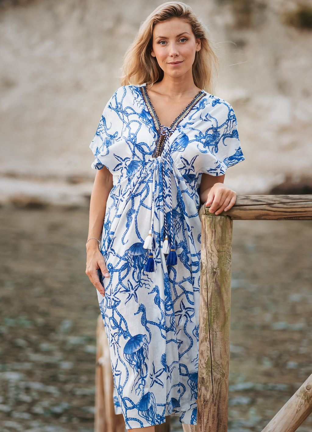Long Dress : Navy